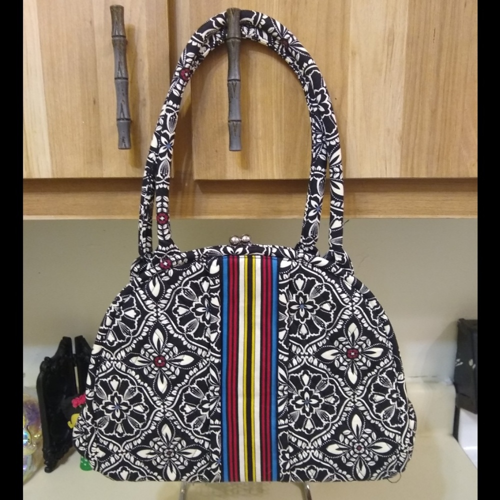 Vera Bradley kiss lock purse